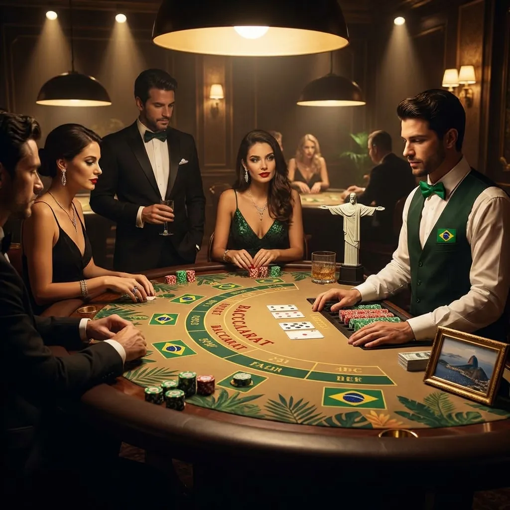 Live Baccarat Table